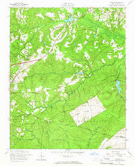 Niagara North Carolina Historical topographic map, 1:24000 scale, 7.5 X 7.5 Minute, Year 1957