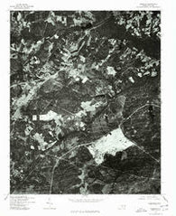 Niagara North Carolina Historical topographic map, 1:24000 scale, 7.5 X 7.5 Minute, Year 1976