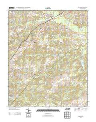 Niagara North Carolina Historical topographic map, 1:24000 scale, 7.5 X 7.5 Minute, Year 2013