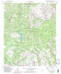 Nicholson Creek North Carolina Historical topographic map, 1:24000 scale, 7.5 X 7.5 Minute, Year 1948