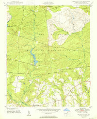 Nicholson Creek North Carolina Historical topographic map, 1:24000 scale, 7.5 X 7.5 Minute, Year 1950