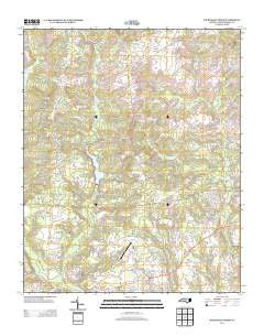 Nicholson Creek North Carolina Historical topographic map, 1:24000 scale, 7.5 X 7.5 Minute, Year 2013
