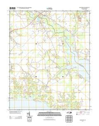 Nixonton North Carolina Historical topographic map, 1:24000 scale, 7.5 X 7.5 Minute, Year 2013