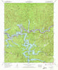 Noland Creek North Carolina Historical topographic map, 1:24000 scale, 7.5 X 7.5 Minute, Year 1961