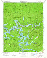 Noland Creek North Carolina Historical topographic map, 1:24000 scale, 7.5 X 7.5 Minute, Year 1961