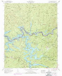 Noland Creek North Carolina Historical topographic map, 1:24000 scale, 7.5 X 7.5 Minute, Year 1961