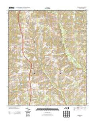Norman North Carolina Historical topographic map, 1:24000 scale, 7.5 X 7.5 Minute, Year 2013