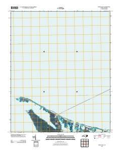 North Bay North Carolina Historical topographic map, 1:24000 scale, 7.5 X 7.5 Minute, Year 2010