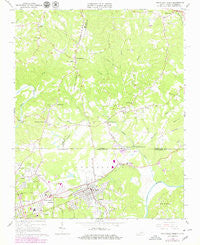Northeast Eden North Carolina Historical topographic map, 1:24000 scale, 7.5 X 7.5 Minute, Year 1965