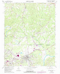 Northeast Eden North Carolina Historical topographic map, 1:24000 scale, 7.5 X 7.5 Minute, Year 1965