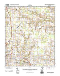 Northeast Goldsboro North Carolina Historical topographic map, 1:24000 scale, 7.5 X 7.5 Minute, Year 2013