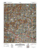 Northwest Durham North Carolina Historical topographic map, 1:24000 scale, 7.5 X 7.5 Minute, Year 2010