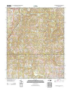 Northwest Eden North Carolina Historical topographic map, 1:24000 scale, 7.5 X 7.5 Minute, Year 2013