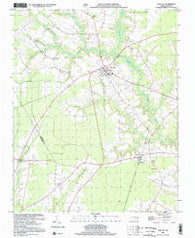 Oak City North Carolina Historical topographic map, 1:24000 scale, 7.5 X 7.5 Minute, Year 2002