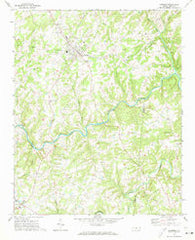 Oakboro North Carolina Historical topographic map, 1:24000 scale, 7.5 X 7.5 Minute, Year 1971