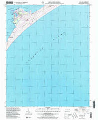 Ocracoke North Carolina Historical topographic map, 1:24000 scale, 7.5 X 7.5 Minute, Year 2002