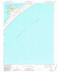 Ocracoke North Carolina Historical topographic map, 1:24000 scale, 7.5 X 7.5 Minute, Year 1948