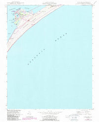 Ocracoke North Carolina Historical topographic map, 1:24000 scale, 7.5 X 7.5 Minute, Year 1948
