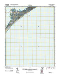 Ocracoke North Carolina Historical topographic map, 1:24000 scale, 7.5 X 7.5 Minute, Year 2011