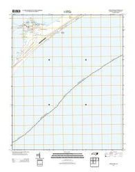 Ocracoke North Carolina Historical topographic map, 1:24000 scale, 7.5 X 7.5 Minute, Year 2013