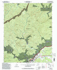 Old Fort North Carolina Historical topographic map, 1:24000 scale, 7.5 X 7.5 Minute, Year 1994