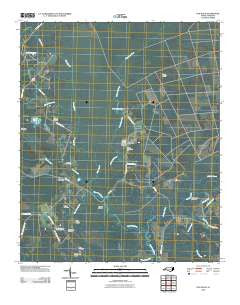 Old Dock North Carolina Historical topographic map, 1:24000 scale, 7.5 X 7.5 Minute, Year 2010
