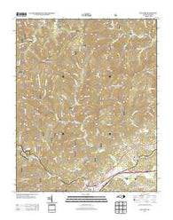 Old Fort North Carolina Historical topographic map, 1:24000 scale, 7.5 X 7.5 Minute, Year 2013