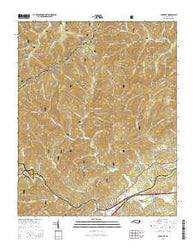 Old Fort North Carolina Current topographic map, 1:24000 scale, 7.5 X 7.5 Minute, Year 2016