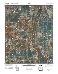 Old Sparta North Carolina Historical topographic map, 1:24000 scale, 7.5 X 7.5 Minute, Year 2010