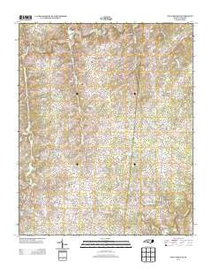 Olive Branch North Carolina Historical topographic map, 1:24000 scale, 7.5 X 7.5 Minute, Year 2013