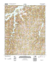 Olive Hill North Carolina Historical topographic map, 1:24000 scale, 7.5 X 7.5 Minute, Year 2013