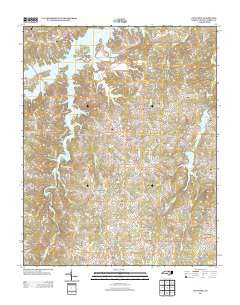 Olive Hill North Carolina Historical topographic map, 1:24000 scale, 7.5 X 7.5 Minute, Year 2013