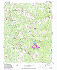 Olivia North Carolina Historical topographic map, 1:24000 scale, 7.5 X 7.5 Minute, Year 1957
