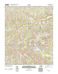 Olivia North Carolina Historical topographic map, 1:24000 scale, 7.5 X 7.5 Minute, Year 2013
