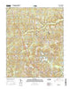 Olivia North Carolina Current topographic map, 1:24000 scale, 7.5 X 7.5 Minute, Year 2016