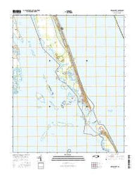 Oregon Inlet North Carolina Current topographic map, 1:24000 scale, 7.5 X 7.5 Minute, Year 2016