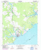 Oriental North Carolina Historical topographic map, 1:24000 scale, 7.5 X 7.5 Minute, Year 1948