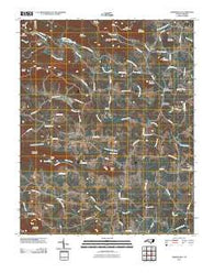 Osbornville North Carolina Historical topographic map, 1:24000 scale, 7.5 X 7.5 Minute, Year 2010