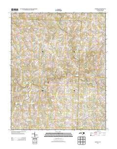 Ossipee North Carolina Historical topographic map, 1:24000 scale, 7.5 X 7.5 Minute, Year 2013