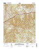 Oteen North Carolina Current topographic map, 1:24000 scale, 7.5 X 7.5 Minute, Year 2016