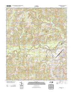 Overhills North Carolina Historical topographic map, 1:24000 scale, 7.5 X 7.5 Minute, Year 2013