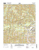 Overhills North Carolina Current topographic map, 1:24000 scale, 7.5 X 7.5 Minute, Year 2016
