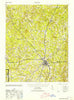 Oxford North Carolina Historical topographic map, 1:62500 scale, 15 X 15 Minute, Year 1953