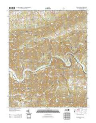 Paint Rock North Carolina Historical topographic map, 1:24000 scale, 7.5 X 7.5 Minute, Year 2013
