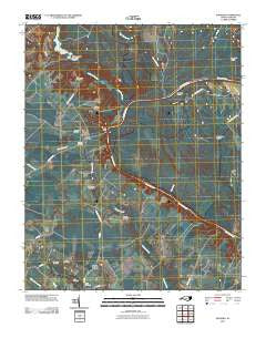 Palmyra North Carolina Historical topographic map, 1:24000 scale, 7.5 X 7.5 Minute, Year 2010