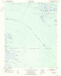 Pamlico Point North Carolina Historical topographic map, 1:24000 scale, 7.5 X 7.5 Minute, Year 1951