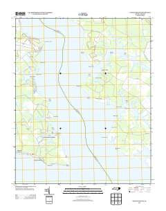 Pamlico Beach North Carolina Historical topographic map, 1:24000 scale, 7.5 X 7.5 Minute, Year 2013