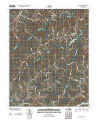 Park Spring North Carolina Historical topographic map, 1:24000 scale, 7.5 X 7.5 Minute, Year 2010