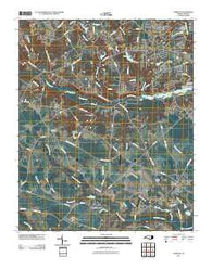 Parkton North Carolina Historical topographic map, 1:24000 scale, 7.5 X 7.5 Minute, Year 2010