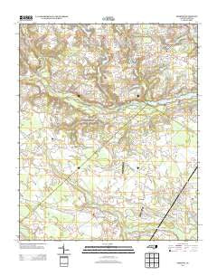 Parkton North Carolina Historical topographic map, 1:24000 scale, 7.5 X 7.5 Minute, Year 2013